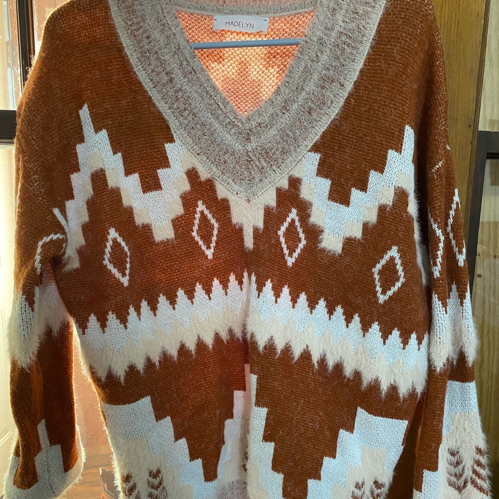 M/L Aztec Sweater